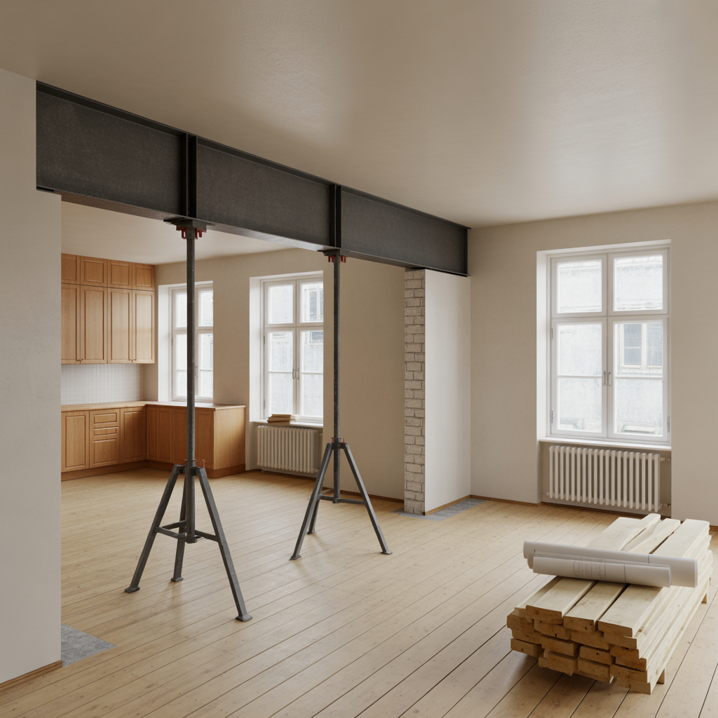 oppning i barande vagg regler balkval och kostnad