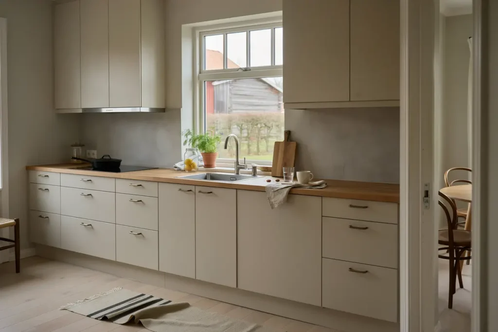 komplett k ksrenovering och montering i radhus i skene marks